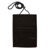 Large Badge Holder Neck Wallets With Clear Display Window