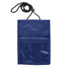 Large Badge Holder Neck Wallets With Clear Display Window