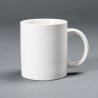 11 Oz. Colored Ceramic Mug With C-Handle