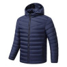 Men's Running Hooded Microburst Polyfill Puffer Jacket