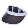 Plastic Clear Sun Visor Hat
