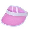 Plastic Clear Sun Visor Hat