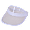Plastic Clear Sun Visor Hat