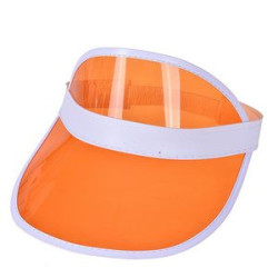 Plastic Clear Sun Visor Hat