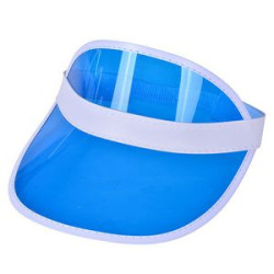 Plastic Clear Sun Visor Hat