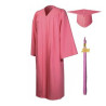 Matte Graduation Gown Cap Tassel Set 2025