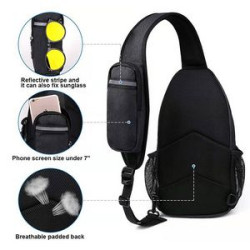 Travel Crossbody Sling Backpack