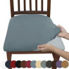Olid Color Luxury Brushed Chair Covers