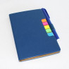 Spiral Notebook Business Notepad with Sticky Notes
