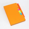 Spiral Notebook Business Notepad with Sticky Notes