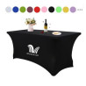 6ft Tablecloth Rectangular Spandex Table Cloth Fitted Cover