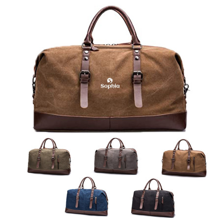 Durable Canvas Travel Duffle Bag