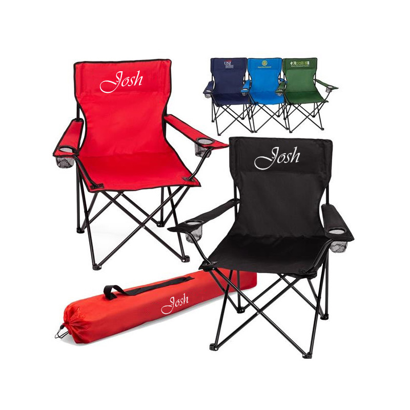 Mesh Folding Chair With Carrying Bag