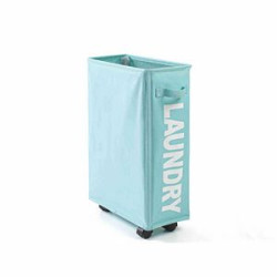 Large Wheels Laundry Basket Bag