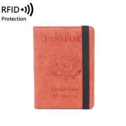 Rfid Blocking Travel Passport Holder Cover Slim Id Card Case