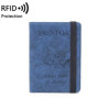 Rfid Blocking Travel Passport Holder Cover Slim Id Card Case