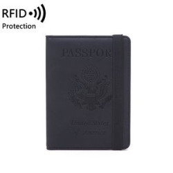 Rfid Blocking Travel Passport Holder Cover Slim Id Card Case
