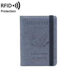 Rfid Blocking Travel Passport Holder Cover Slim Id Card Case