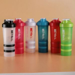 15oz. Protein Shaker Bottle With Storage Cases