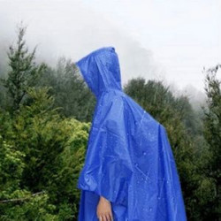 Rain Poncho - Hiking Pack Cover Waterproof Raincoat