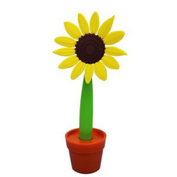 Cartoon Child Ballpoint Pen Flower Pot Shape
