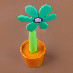 Cartoon Child Ballpoint Pen Flower Pot Shape