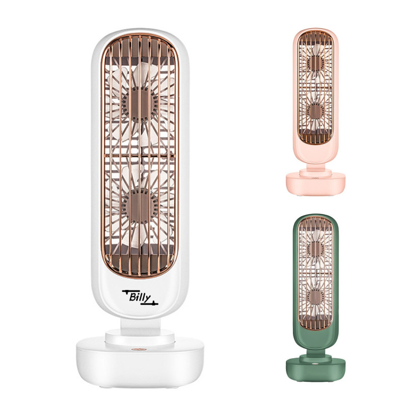 3 Speeds Adjustable Tower Table Fan