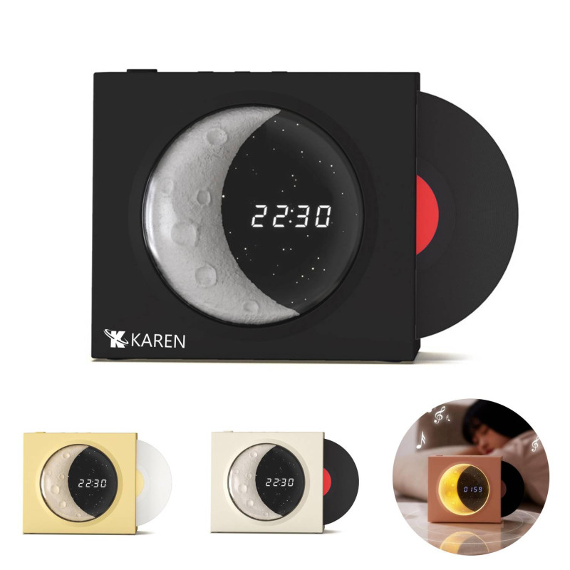 Portable Record Shaped Speaker Bluetooth