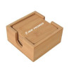Bamboo Coaster Set