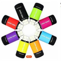 USB rechargeable mini flashlight