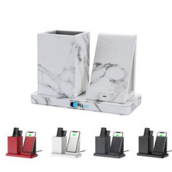 Office Wireless Charging Pen Holder
