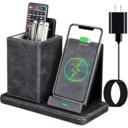 Office Wireless Charging Pen Holder