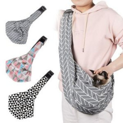 Pet Portable Crossbody Bag For Pet Travel