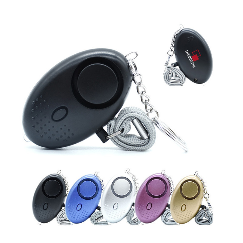 Personal Security Alarm Keychain w/ LED Lights