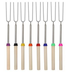 8 PCS Skewers Set Marshmallow Roasting Sticks