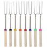 8 PCS Skewers Set Marshmallow Roasting Sticks
