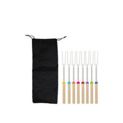 8 PCS Skewers Set Marshmallow Roasting Sticks