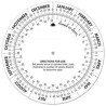 Plastic Date Finder Wheel Calculator