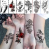 3D Forearm Half Sleeve Temporary Tattoos
