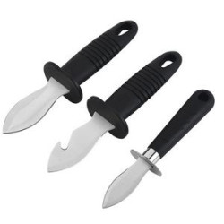 Stainless Steel Clam Oyster Seafood Shucking Knife