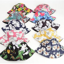 Folk Style Flower Fisherman Hat