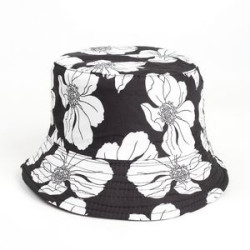 Folk Style Flower Fisherman Hat