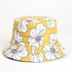 Folk Style Flower Fisherman Hat