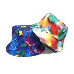 Folk Style Flower Fisherman Hat