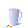 15 OZ Porcelain Tea Mug with Infuser and Lid