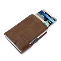 RFID Genuine Leather Wallets for Men