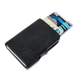 RFID Genuine Leather Wallets for Men
