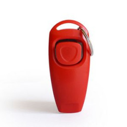 2 In 1 Dog Clickers And Whistle With Keyring