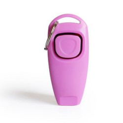 2 In 1 Dog Clickers And Whistle With Keyring
