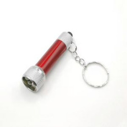 5 LED Aluminum Flashlight with Keychain